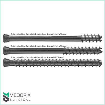 7.3 mm Locking Cannulated Cancellous Screw