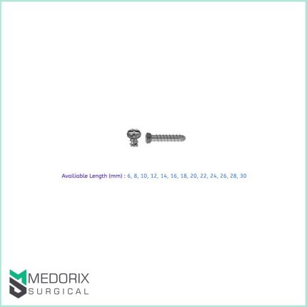 2 mm Locking Screw Craniomaxillofacial