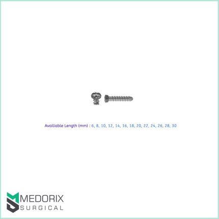 2.8 mm Locking Screw Craniomaxillofacial